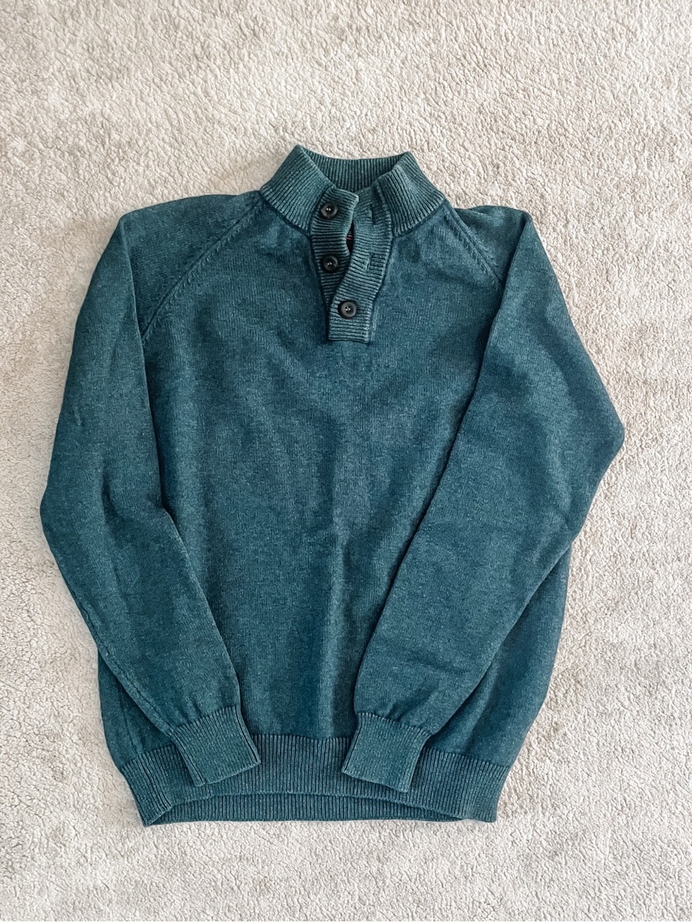 UNTUCKit Men's Wool/Cotton Button Sweater